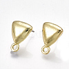 Alloy Stud Earring Findings PALLOY-T065-07-1