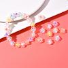 60pcs 6 Colors Transparent Acrylic Beads TACR-CC0001-01-6