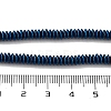Electroplated Synthetic Non-magnetic Hematite Beads Strands G-P545-A01-01D-4