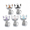 Eco-Friendly Zinc Alloy Pendants FIND-N048-40-NR-1