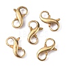 Brass Double Opening Lobster Claw Clasps KK-WH0043-10A-2