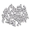 Opaque Acrylic Beads OACR-S076-01D-1
