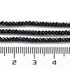 Natural Black Tourmaline Beads Strands G-J400-C12-01-5