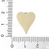 304 Stainless Steel Pendants STAS-L022-109G-02-3