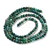 Natural Chrysocolla Beads Strands G-P514-A03-02-01-5