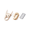 Alloy Bag Twist Lock Accessories X-AJEW-WH0104-73B-1