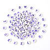 Opaque White Acrylic Beads SACR-YW0001-23A-1