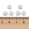 Brass Grade A Rhinestone Spacer Beads RSB036NF-14-2
