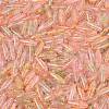Picasso Transparent Glass Seed Beads SEED-N012-11B-3