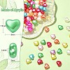 200Pcs ABS Plastic Imitation Pearl Beads KY-CJ0001-62-2