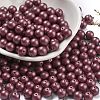 Baking Paint 3/0 Glass Seed Beads SEED-A034-02E-1