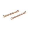 Ion Plating(IP) 304 Stainless Steel Connector Charms STAS-Q323-02B-RG-2