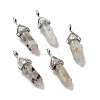 Natural Sesame Jasper Pointed Pendants G-K329-40P-1