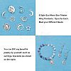 96Pcs 8 Style Tibetan Style Alloy Pendants TIBE-FH0001-15-3