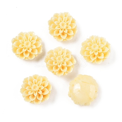 Synthetic Coral 3D Flower Rose Beads CORA-L046-D01-1