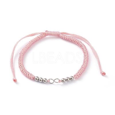 Adjustable Braided Polyester Cord Bracelet Making AJEW-JB00849-1