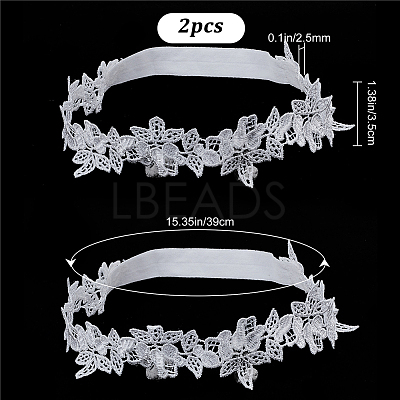 Lace Trim Ribbon DIY-WH0321-53-1