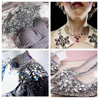 Sew on Rhinestone RGLA-GF0001-002F-1
