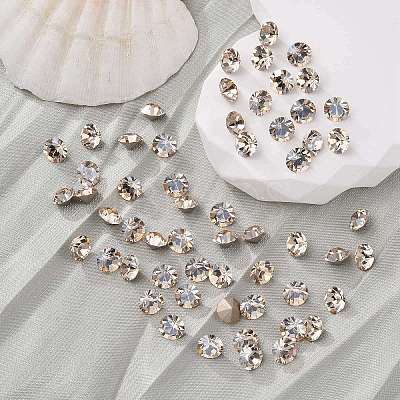Preciosa&reg MAXIMA Crystal Round Stones Y-PRC-RBSS29-00030-235-1