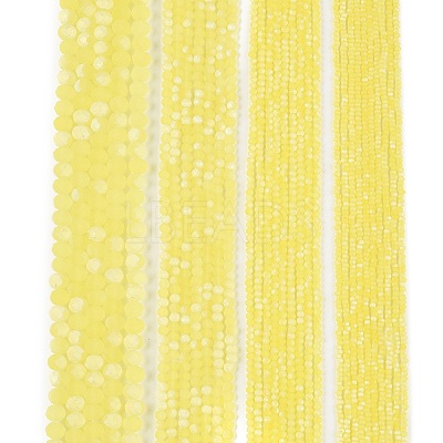 Transparent Glass Beads Strands EGLA-A044-T8mm-MB29-1
