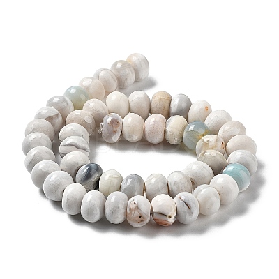 Natural Dyed Agate Imitation Turquoise Beads Strands G-P425-01B-01A-1
