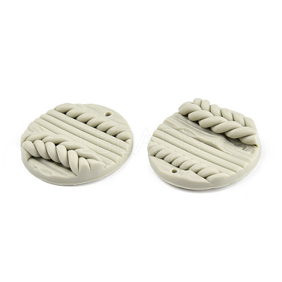 Handmade Polymer Clay Pendants CLAY-N010-092A-1