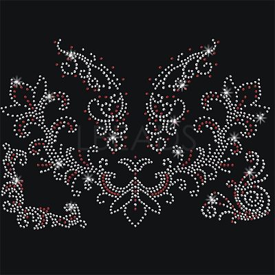 Glass Hotfix Rhinestone DIY-WH0303-043-1