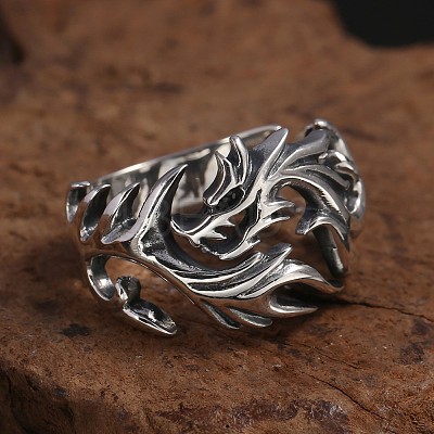 304 Stainless Steel Finger Rings for Men FS-WG003D1-03-1