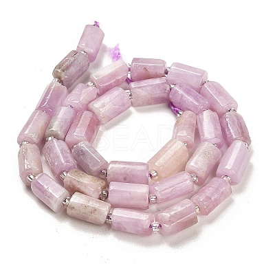Natural Kunzite Beads Strands G-G068-A12-01-1