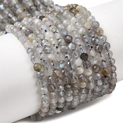 Natural Labradorite Beads Strands G-RM250104-E8-1