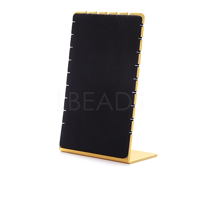 Metal Microfiber Jewelry Storage Rack PW-WGEC2F5-07-1