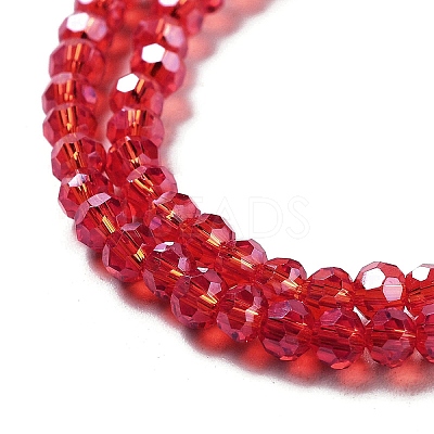 Electroplate Transparent Glass Beads Strands LS-EGLA-A035-T3mm-A01-1