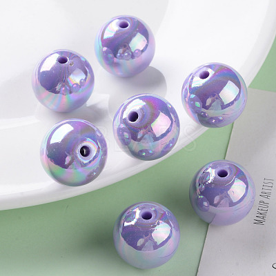 Opaque Acrylic Beads MACR-S370-D20mm-SS2114-1