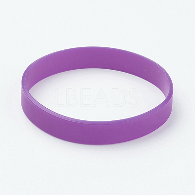 Silicone Wristbands Bracelets LS-BJEW-J176-180-14-1