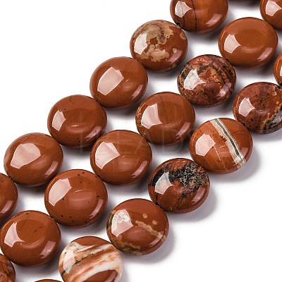 Natural Red Jasper Beads Strands X1-G-C159-A05-01-1