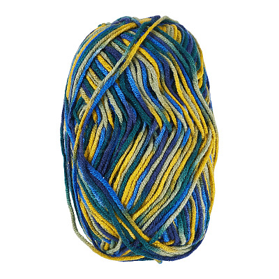 Light Gradient Segment Dyed Polyester Yarn DIY-TADJ0002-005C-1