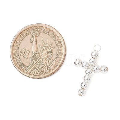Brass Beaded Pendants PALLOY-JF04054-03-1