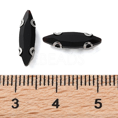 Horse Eye Sew on Rhinestone RGLA-L028-08E-02-1