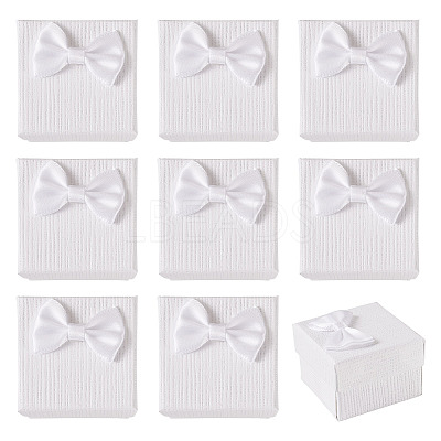 Square Cardboard Paper Ring Gift Storage Boxes CON-TAC0001-17B-1