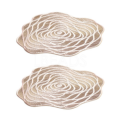 Hollow Rose PVC Hot Pads Holders X1-BT-TAC0001-03B-1