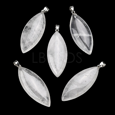 Natural Quartz Crystal Big Pendants G-F820-06R-1