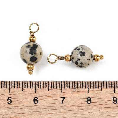 Natural Dalmatian Jasper Pendants GG-CBA5E56-07G-02-1