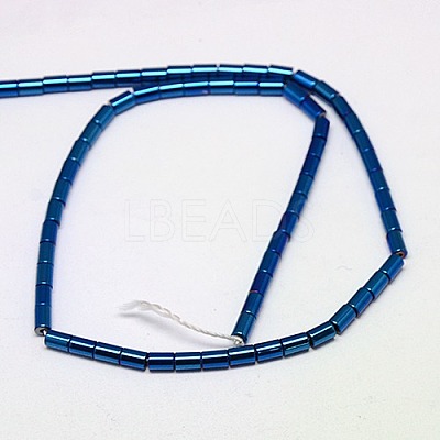 Electroplate Non-magnetic Synthetic Hematite Beads Strands G-J162-C-03-1