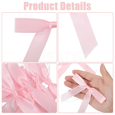 Bowknot Polyester Hanging Streamer DIY-WH0349-504C-1