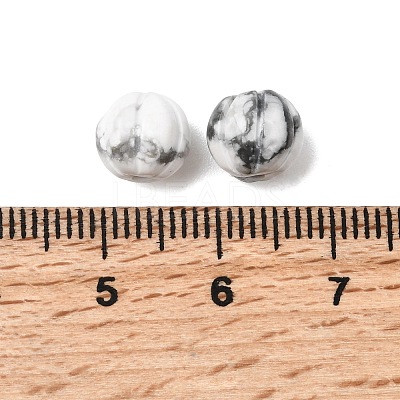 Natural Howlite Beads G-B157-02-1