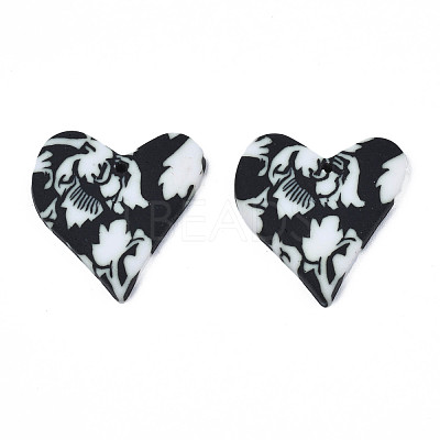 Handmade Polymer Clay Pendants CLAY-N010-045B-1