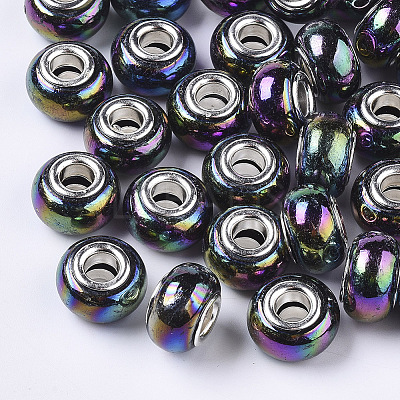 Opaque Resin European Beads X-RPDL-T038-007A-1