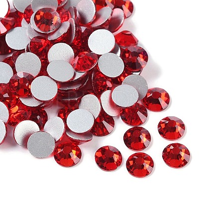 Glass Flat Back Rhinestone RGLA-C002-SS30-227-1