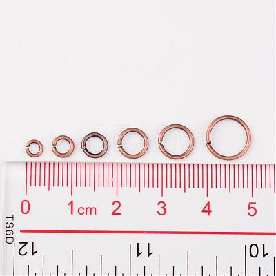 1 Box Brass Open Jump Rings KK-JP0008-R-NF-1
