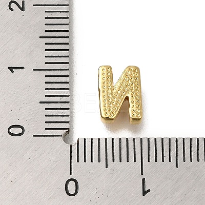 Rack Plating Brass Micro Pave Clear Cubic Zirconia Beads KK-G500-30G-N-1